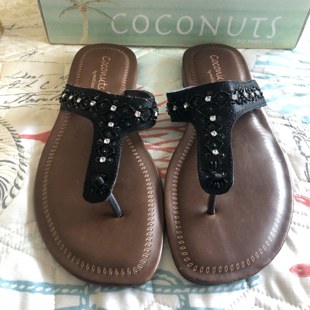 Coconuts by Matisse Black Sandals
